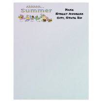 Ahhhh! Summer Letterhead