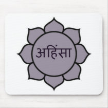 ahimsa (lotus).jpg mouse pads