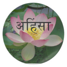 ahimsa vegan plates