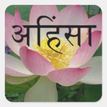 ahimsa vegan stickers