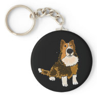 AHL- Shetland Sheepdog Keychain keychain
