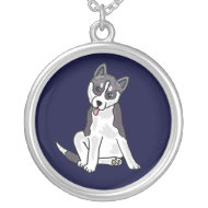 AHL- Siberian Husky Necklace necklace