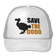 ¡Ahorre el pájaro del Dodo! Gorro De Camionero