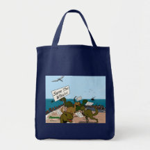 Ahorre las ballenas bolsa de mano