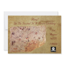 Ahoy! A Pirate Wedding Personalized Announcement
