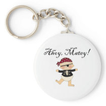 Ahoy Matey Baby Pirate Key Chain