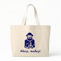 Ahoy, matey! tote bag