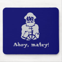 Ahoy, matey! mouse mat