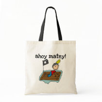 Ahoy Matey Pirate bags by stick_figures Ahoy Matey Pirate bags