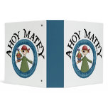 Ahoy Matey Pirate Boy Binder