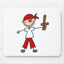 Ahoy Matey Pirate Mousepad