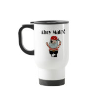Ahoy Matey Pirate mugs by cooltees Ahoy Matey Pirate mugs