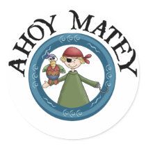 Ahoy Matey stickers by gotrum Ahoy Matey stickers