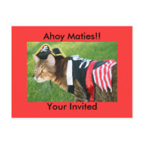 Ahoy Maties!!, Your Invited postcards by cindylu5 Ahoy Maties!!, Your Invited postcards