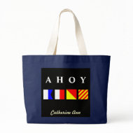 Ahoy Name Tote bag