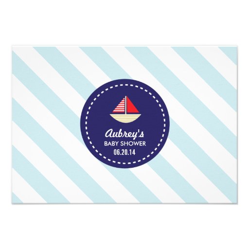 Ahoy! Nautical Baby Shower Advice Card Game