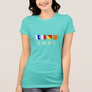 Ahoy Nautical Flags Shirt