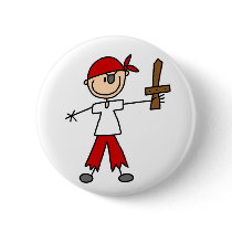 Ahoy Pirate Button