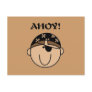 Ahoy Pirate Tshirts and Gifts Postcard