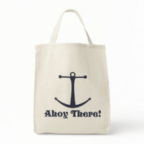 Ahoy There Beach Bag by mariannegilliand Ahoy There Beach Bag