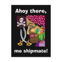 Ahoy there, me shipmate! postcards by Annaart Ahoy there, me shipmate! postcards