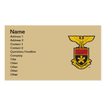 AHP Crest - Color Business Card Template