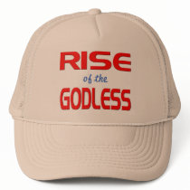 AHTEISM AND SECULAR COALITION hats by APOLITICAL_BITCH AHTEISM AND SECULAR COALITION hats