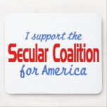AHTEISM AND SECULAR COALITION MOUSE MATS