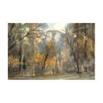 Ahwahnee Lawn Print by Denise_R_Brown Ahwahnee Lawn Print