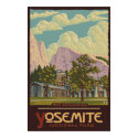 Ahwahnee Lodge - Yosemite Nat'l Park Travel Poster posters