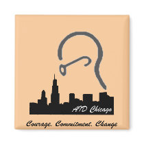 AID Chicago, Courage. Commitment. Change magnets