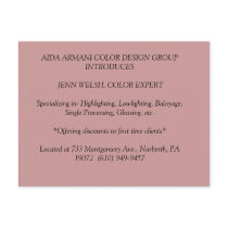 AIDA ARMANI COLOR DESIGN GROUP INTRODUCES JENN... postcards by jenniferpwelsh AIDA ARMANI COLOR DESIGN GROUP INTRODUCES JENN... postcards