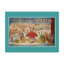 Aida Opera Vintage Performance 1908 Post Card