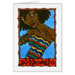Aida-Wedo Greeting Card