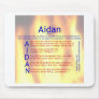 Aidan Acrostic Mouse Pads