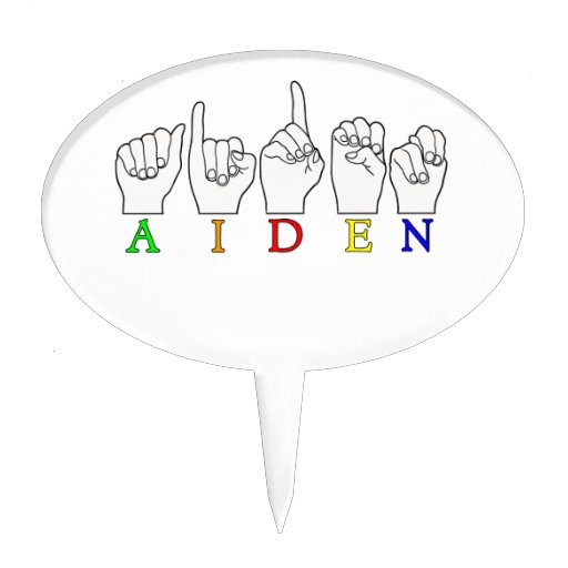 aiden-asl-fingerspelled-name-sign-male-cake-picks-zazzle