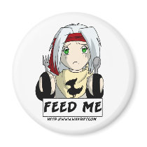 Aiden "Feed Me" Magnet