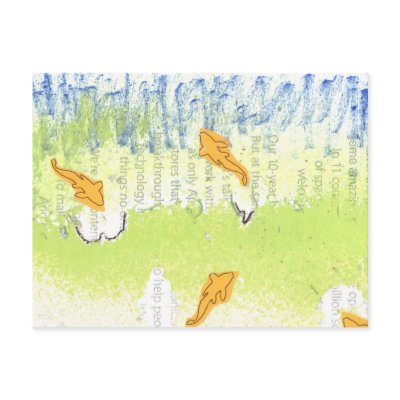 Aiden's Aquatic Birthday Party III Postcard by TheDailyPostcard