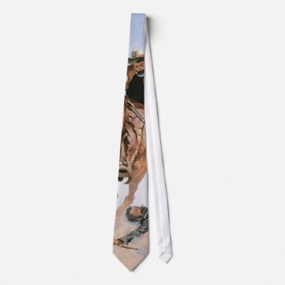 Aiding A Comrade Neck Wear by cowboysandindians
