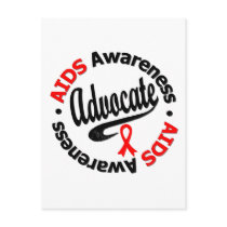 AIDS Advocate Post Card
