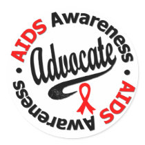 AIDS Advocate Sticker