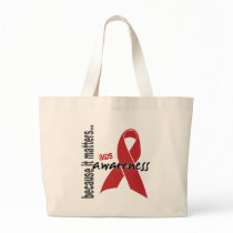 AIDS Awareness Canvas Bags
