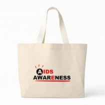 Aids Awareness Canvas Bags
