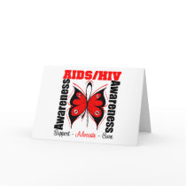 Aids Awareness Butterfly Card