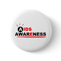 Aids Awareness Buttons