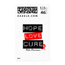 Aids Awareness Hope Love Cure Postage Stamp