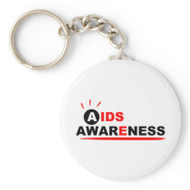 Aids Awareness Keychain