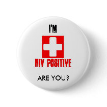AIDS Awareness National Day of Action 2008 Pin buttons