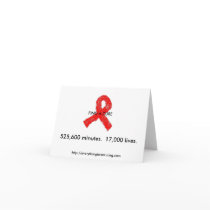 AIDS Awareness notecards by rentheadperson AIDS Awareness notecards