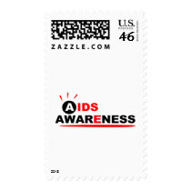 Aids Awareness (Rd/Blk) Stamps